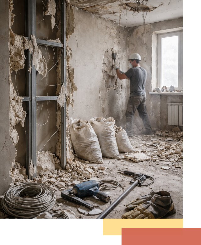 Профессиональный демонтаж зданий и конструкций в Барабинске