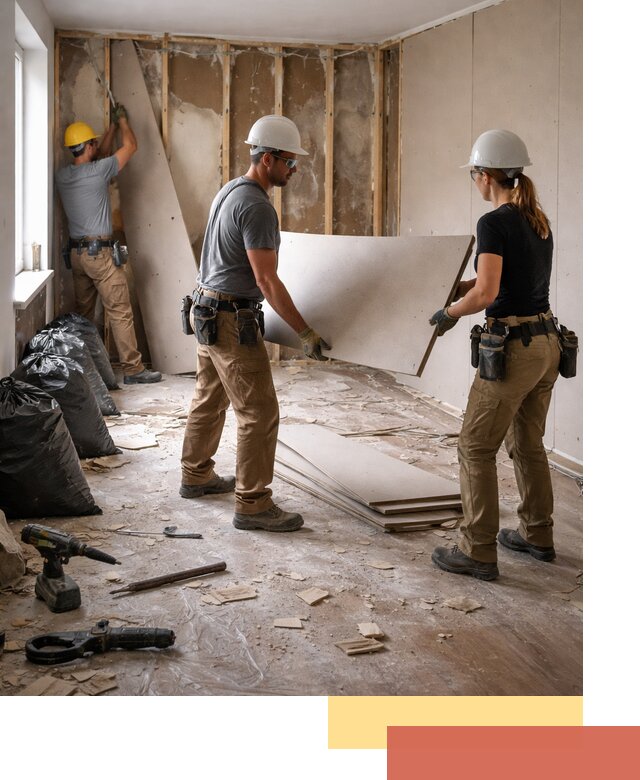 Демонтаж стеновых панелей в Барабинске быстро и аккуратно