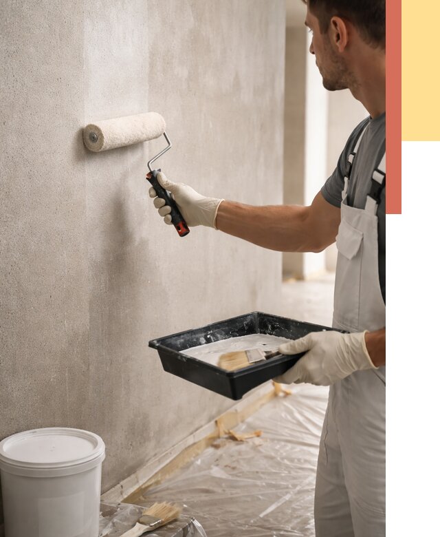 Грунтовка стен в Барабинске от 2235 руб. м2 — быстро, недорого, с материалом | ОТДЕЛОЧНИК-Ббн