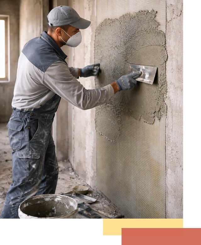 Штукатурка стен по сетке в Барабинске под ключ качественно и быстро