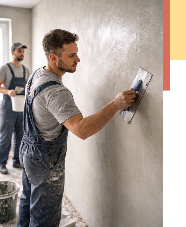 Глянцевание штукатурки стен в Барабинске от 7618 руб. — услуги и затирка | ОТДЕЛОЧНИК-Ббн