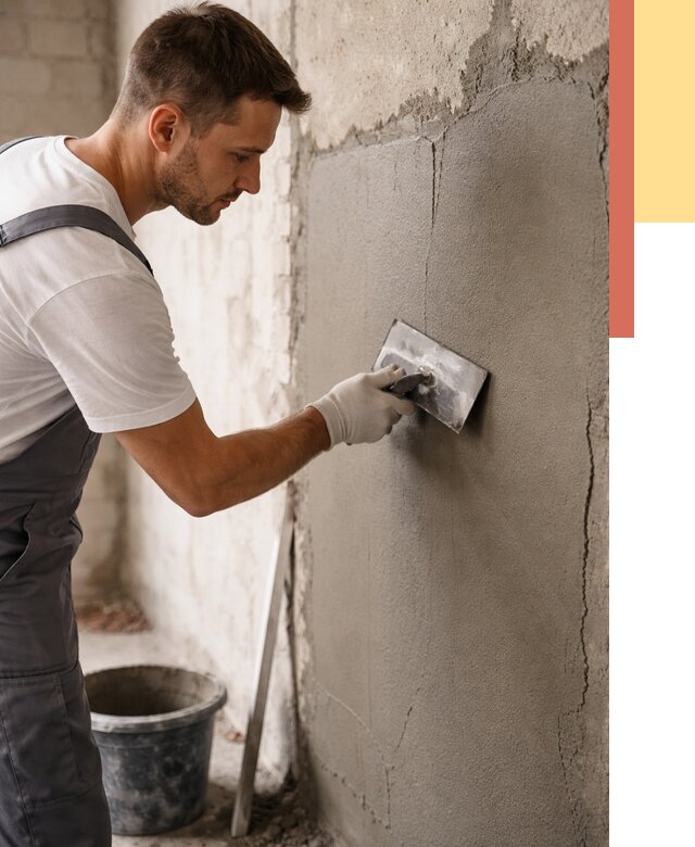 Штукатурка стен под плитку в Барабинске от 4266 руб./м2 — выравнивание под плитку | ОТДЕЛОЧНИК-Ббн