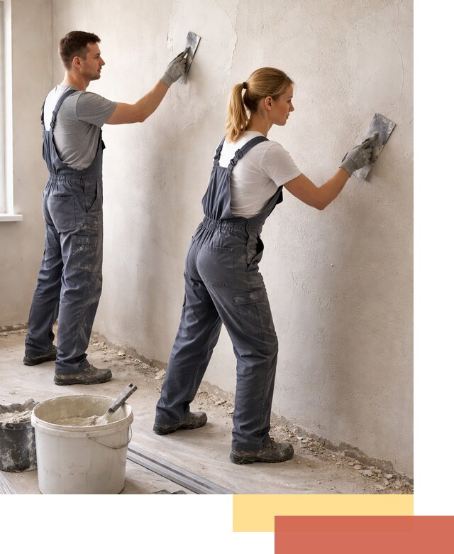 Штукатурка стен под обои в Барабинске профессионально и быстро