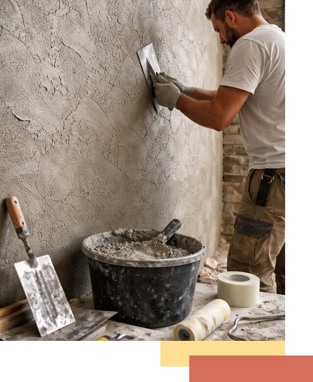 Декоративная штукатурка лофт в Барабинске — отделка стен и потолков