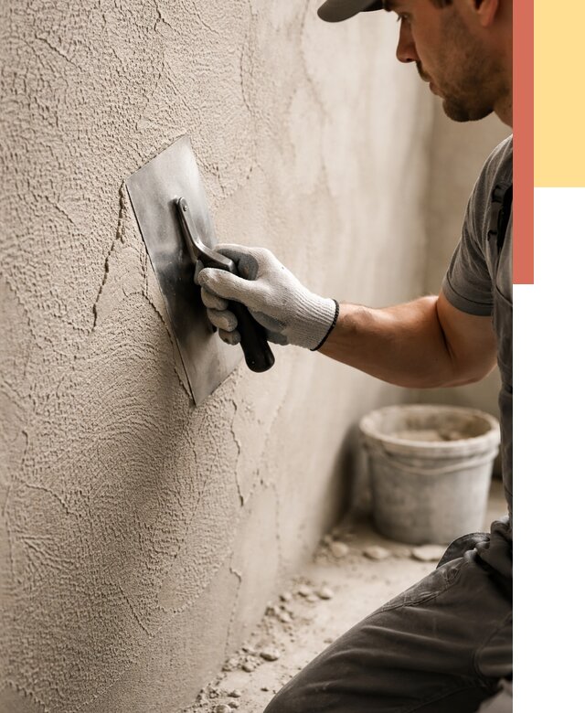 Структурная штукатурка стен в Барабинске от 4571 руб. под ключ | ОТДЕЛОЧНИК-Ббн