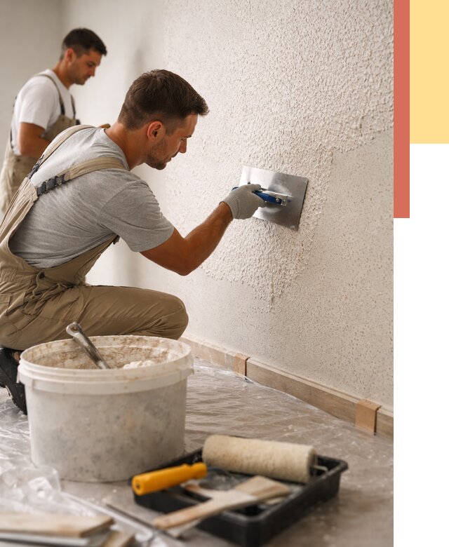 Нанесение жидких обоев в Барабинске от 7618 руб./м2 — быстро и недорого | ОТДЕЛОЧНИК-Ббн