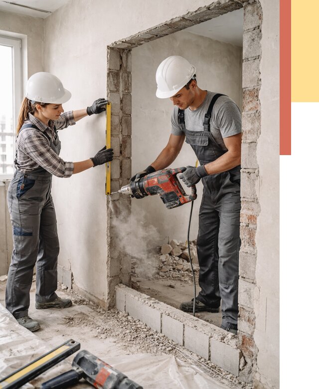 Создание проемов в стенах в Барабинске от 6602 руб. — алмазная резка и расширение | ОТДЕЛОЧНИК-Ббн