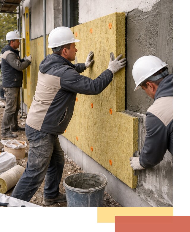 Утепление стен минватой в Барабинске — тепло и звукоизоляция