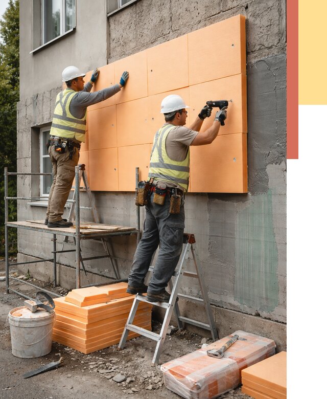 Утепление стен пеноплексом в Барабинске от 1879 руб./м2 — быстро и недорого | ОТДЕЛОЧНИК-Ббн