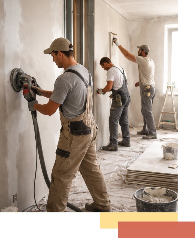 Профессиональная отделка стен в Барабинске качественно и в срок