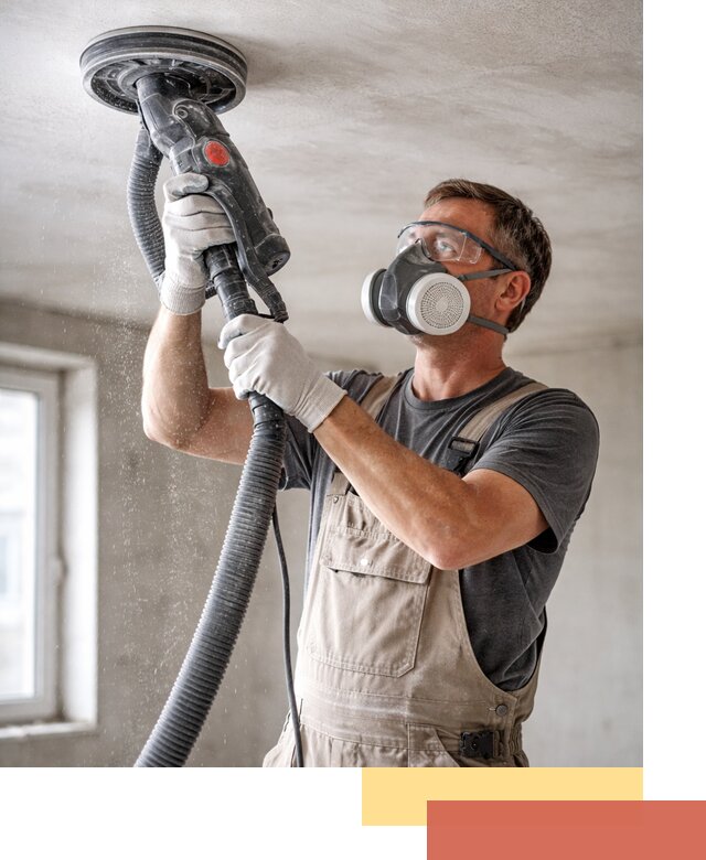 Шлифовка потолка в Барабинске — качественная подготовка под отделку