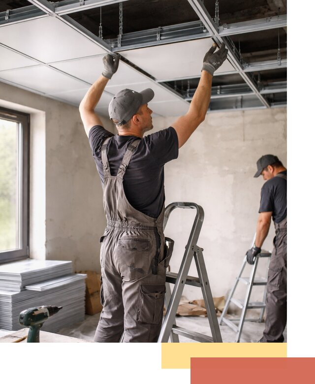 Монтаж кассетного потолка в Барабинске качественно и быстро