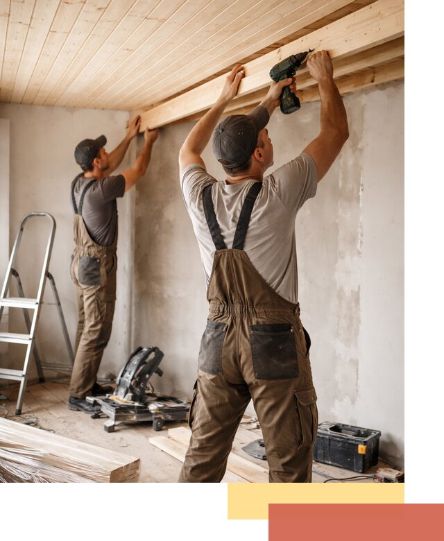 Монтаж потолка из вагонки в Барабинске профессионально и аккуратно