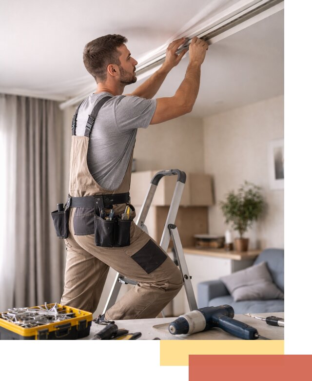 Ремонт натяжных потолков в Барабинске — качественно и оперативно