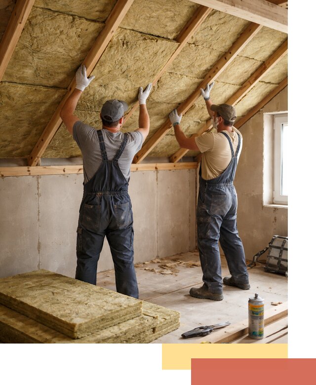 Утепление потолка минеральной ватой в Барабинске